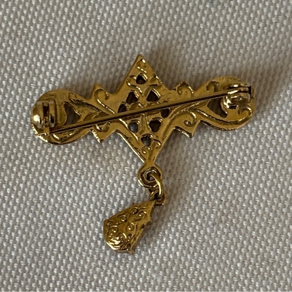 1928 Set of Four Brooches/Pins Vintage, Romantic, Antique Design Edwardian Style - Picture 6 of 10